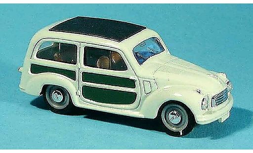 Fiat 500 C 1/43 Brumm Belvedere verde 1951 coche miniatura