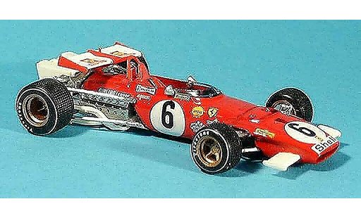Ferrari 312 B 1/43 Brumm no.6 i.giunti gp italien 1970 coche miniatura