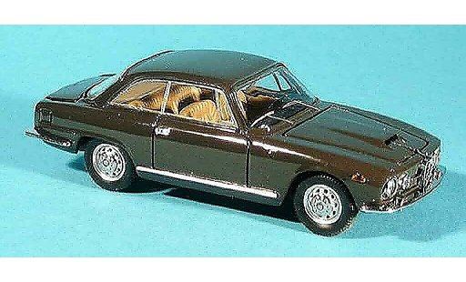 Alfa Romeo 2600 coup&Atilde;&copy; sprint 1/43 Bang marron 1962 coche miniatura