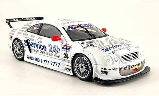 Mercedes Classe CL DTM 1/18 Maisto K amg 24h service coche miniatura