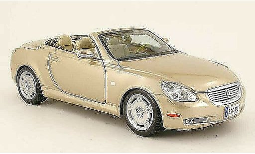 Lexus SC 430 1/18 Maisto or abierto 2001 coche miniatura