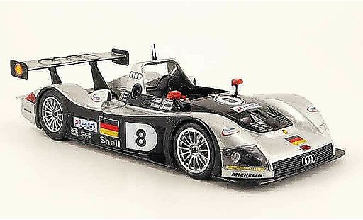 Audi R8 LMP r tronic 1/18 Maisto Le Mans rr no.8 team joest 1999 coche miniatura