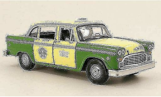 Checker Taxi taxi 1/18 Sun Star chicago 1981 coche miniatura