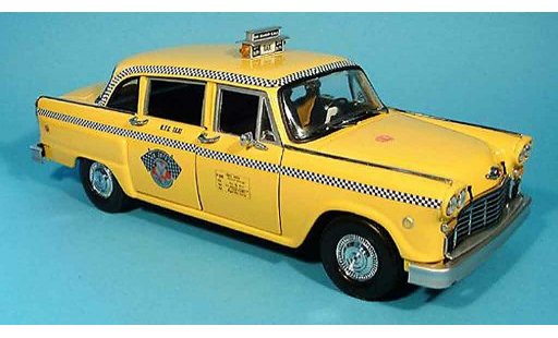 Checker Taxi taxi 1/18 Sun Star new york 1981 a11 coche miniatura