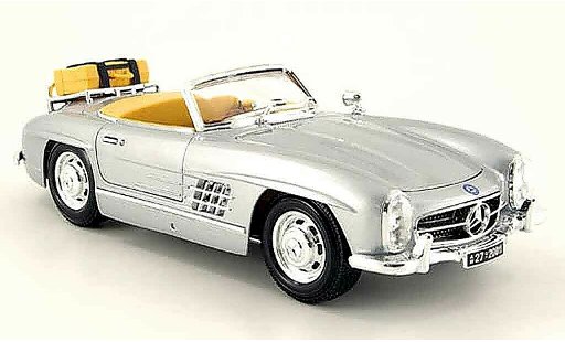 Mercedes 300 Base 1/18 Burago touring gris coche miniatura