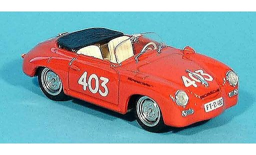 Porsche 356 1952 1/43 Brumm Speedster No.403 Mille Miglia coche miniatura