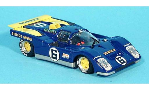 Ferrari 512 M 1/43 Brumm no.6 daytona 1971 coche miniatura