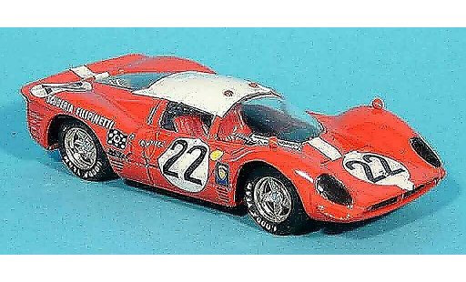 Ferrari 330 P4 1/43 Brumm le mans 1967 coche miniatura