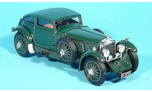 Bentley Speed 6 berline 1/43 Brumm Barnato verde 1928 coche miniatura