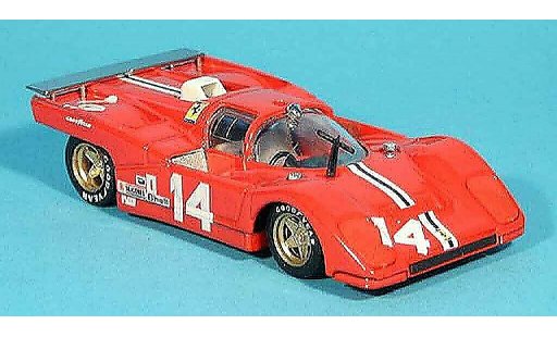 Ferrari 512 M 1/43 Brumm posey bucknum watkins glen 1971 coche miniatura