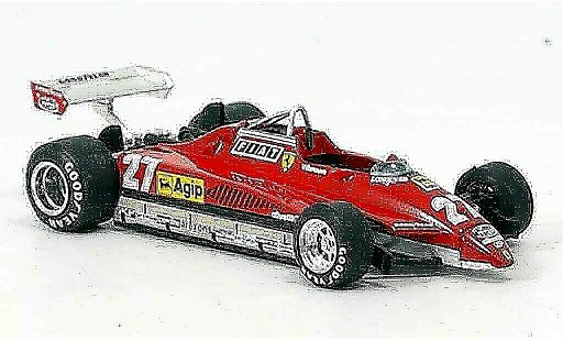 Ferrari 126 C2 1/43 Brumm no.27 g.villeneuve gp san marino coche miniatura
