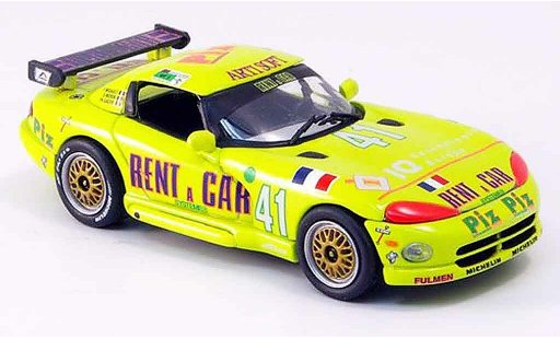 Dodge Viper RT 10 1/43 Eagle No.41 Rent a Car Le Mans 1994 coche miniatura