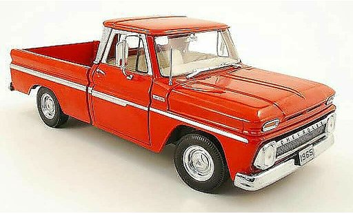 Chevrolet C-10 Pickup 1/18 Sun Star pick up styleside rojo 1965 coche miniatura