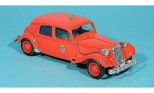 Citroen Traction 15 1/43 Solido CV Bomberos pompiers (F) 1952 coche miniatura
