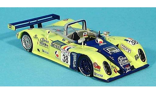 Reynard 2KQ Base 1/43 Spark Le Mans 5ter Deletraz Fabre Gene 2001 coche miniatura