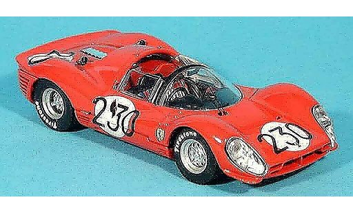 Ferrari 330 P3 1/43 Bang spider bandini vaccarella no. 230 1966 coche miniatura