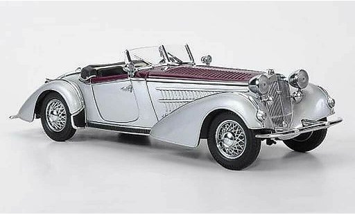 Horch 855 Roadster 1/18 Sun Star gris metallisee/weinrot 1939 coche miniatura