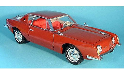 Studebaker Avanti Base 1/18 Signature rojo 1963 coche miniatura