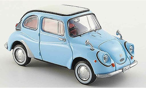 Subaru 360 Base 1/43 Ebbro azul 1963 coche miniatura