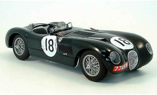 Jaguar C-Type Base 1/18 Autoart 24h le mans 1953 coche miniatura