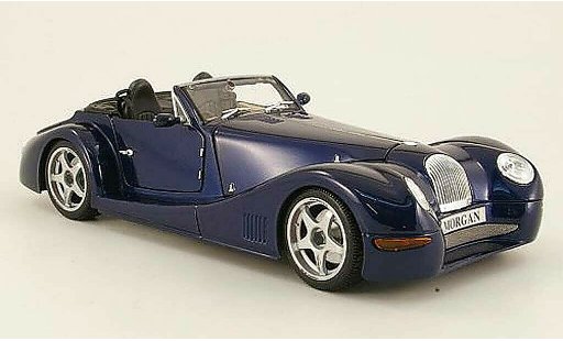 Morgan Aero Base 1/18 Maisto 8 azul coche miniatura