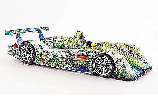 Audi R8 LMP course 1/18 Maisto Le Mans le mans krokodil coche miniatura