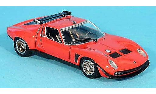 Lamborghini Miura Jota 1/43 Kyosho svr rojo coche miniatura