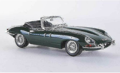 Jaguar E-Type Roadster 1/43 Best E Spyder verde coche miniatura