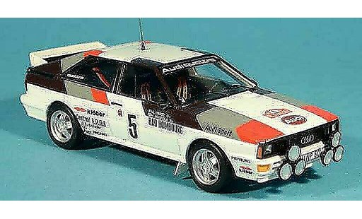 Audi Quattro coupe 1/43 Trofeu Monte Carlo H.Mikkola/A.Hertz 1981 coche miniatura