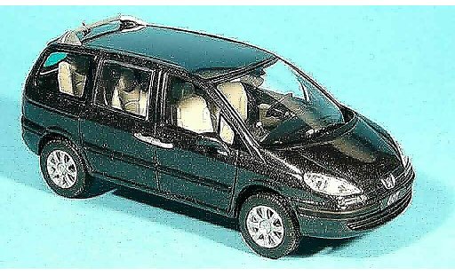 Peugeot 807 Base 1/43 Norev negro 2002 coche miniatura