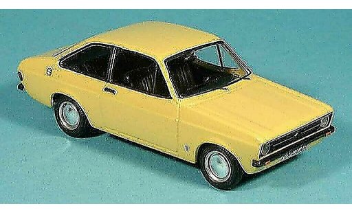 Ford Escort Berlina 1/43 Trofeu 1100 amarillo coche miniatura