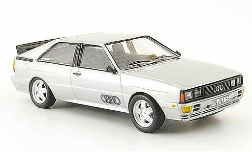 Audi Quattro coupe 1/43 Trofeu gris coche miniatura