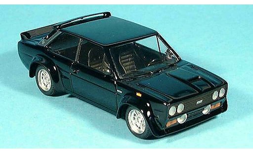Fiat 131 Abarth 1/43 Trofeu negro coche miniatura