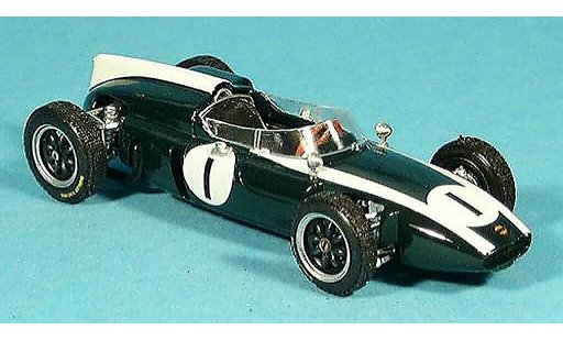 Cooper T53 course 1/43 Brumm No.1 J.Brabham ganador GP Gran Breta&Atilde;&plusmn;a 1960 coche miniatura