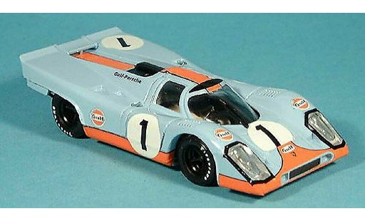 Porsche 917 1970 1/43 Brumm No.1 Siffert/Bell Gulf-6h Daytona coche miniatura