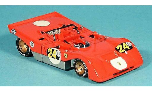 Ferrari 312 PB 1/43 Brumm no.24 ignazio giunti buenos aires 1971 coche miniatura