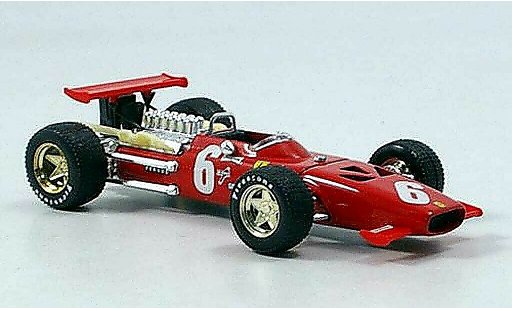 Ferrari 312 F1 1/43 Brumm No.6 C.Amon GP Frankreich 1969 coche miniatura
