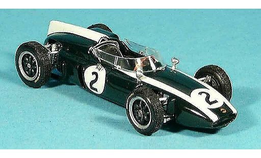 Cooper T53 course 1/43 Brumm No.2 B.McLaren Zweiter GP Gran Breta&Atilde;&plusmn;a 1960 coche miniatura