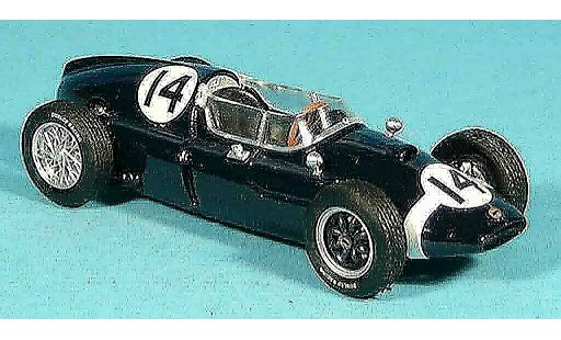 Cooper T51 course 1/43 Brumm No.14 S.Moss ganador GP Italien 1959 coche miniatura