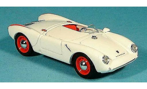 Porsche 550 1954 1/43 Brumm blanco Strassenversion coche miniatura