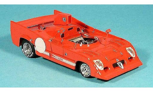 Alfa Romeo 33.3 tt12 1/43 Brumm 1974 tt 12 rojo projootipo coche miniatura