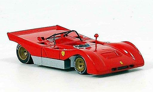 Ferrari 312 PB 1/43 Brumm rojo projootipo 1971 coche miniatura