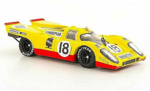 Porsche 917 1970 1/43 Brumm No.18 Sandeman Piper/v.Lennep 24h Le Mans coche miniatura