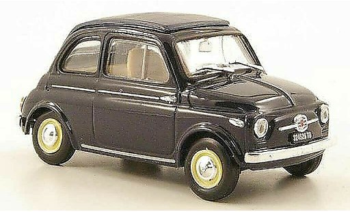 Fiat 500 Nuova 1/43 Brumm azul cerradoes techo plegable 1957 coche miniatura
