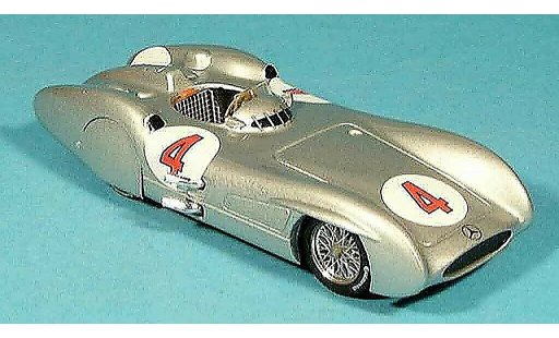 Mercedes W 196 Base 1/43 Brumm C No.4 K.Kling Prove Avus 1954 coche miniatura