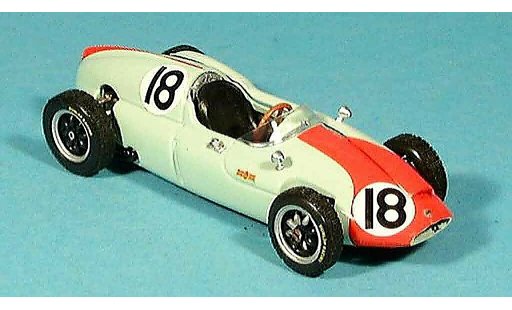 Cooper T51 course 1/43 Brumm No.18 Tony Brooks GP Monaco 1960 coche miniatura