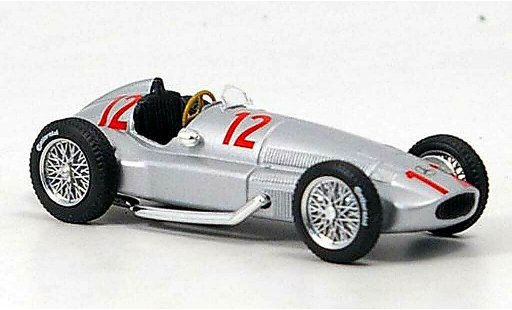 Mercedes W 154 Base 1/43 Brumm No.12 R.Caracciola GP Alemania 1938 coche miniatura