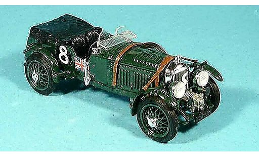 Bentley Speed 6 course 1/43 Brumm Le Mans D.John Benjafield 1932 coche miniatura