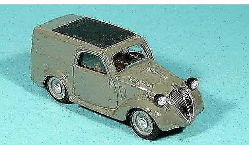 Fiat 500 B 1/43 Brumm gris 1946 coche miniatura