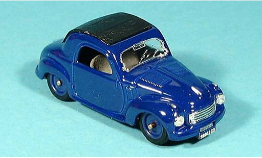Fiat 500 C 1/43 Brumm Chiusa azul 1949 coche miniatura